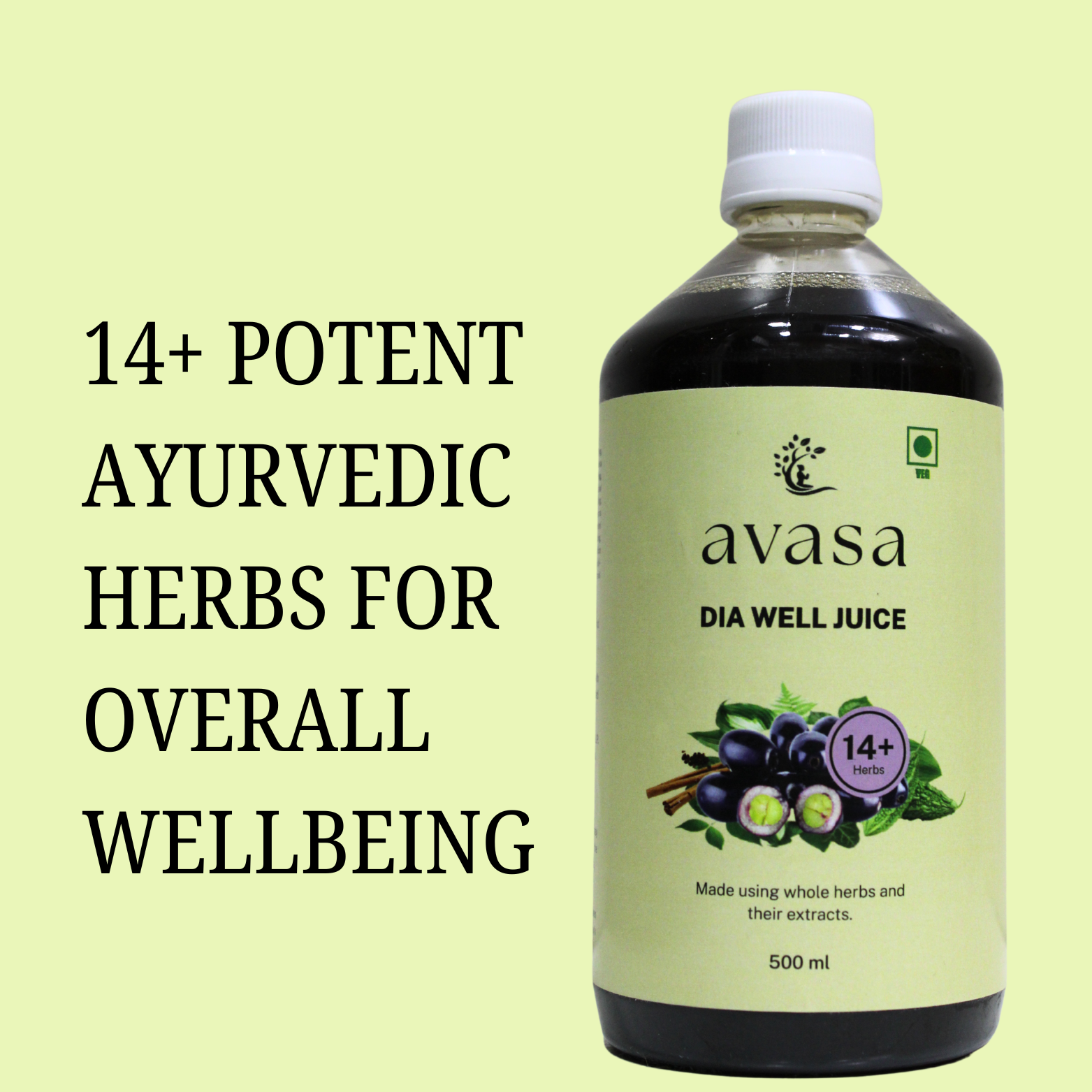 Avasa DIAWELL Juice 14+ Herbs