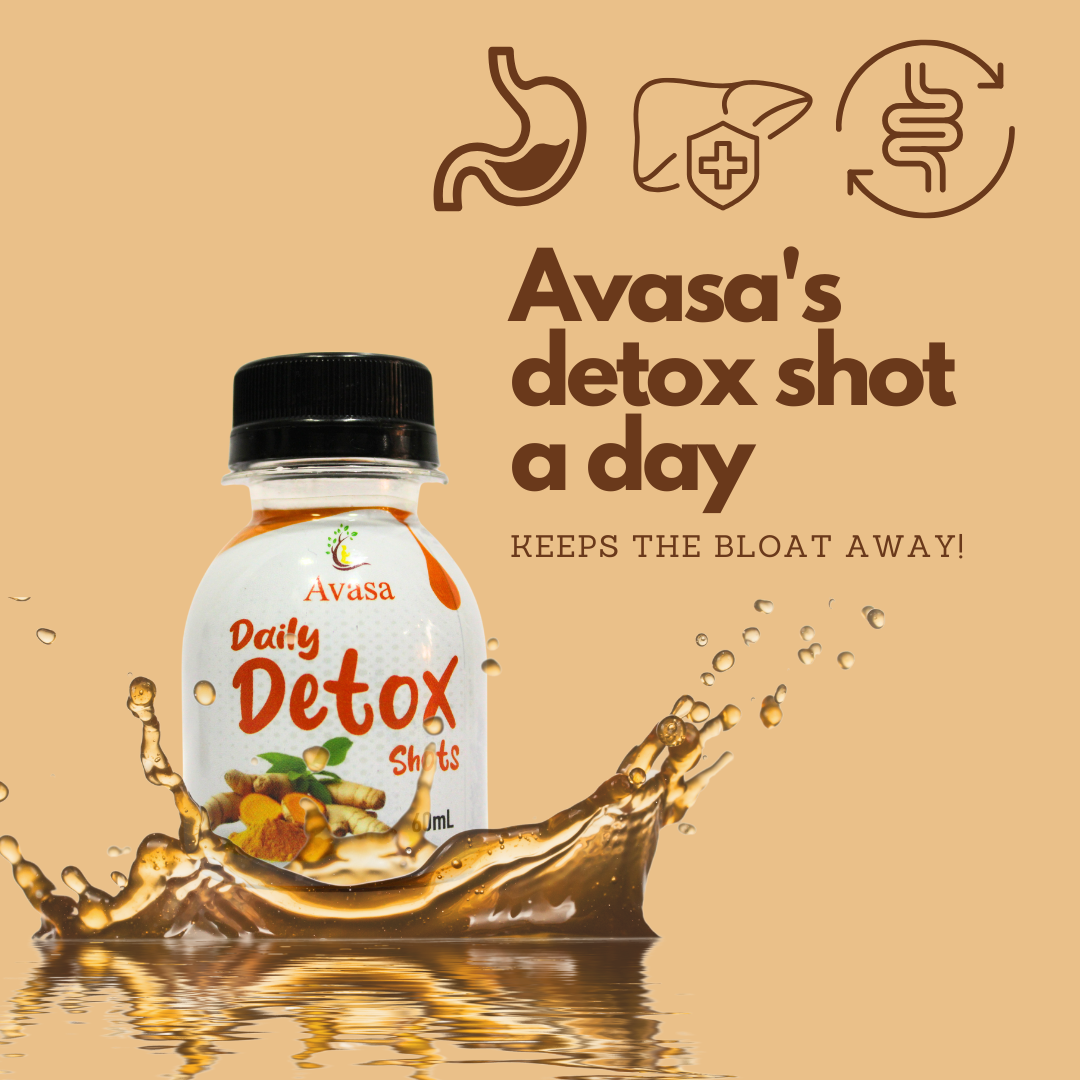 Avasa Daily Detox shots (Pack of 6)