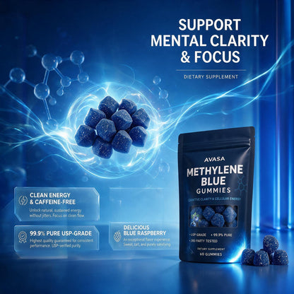 AVASA - METHYLENE BLUE GUMMIES FOR NERVE PAIN RELIEF
